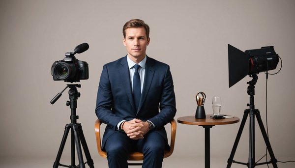 Create a stunning interview background in 4 simple steps